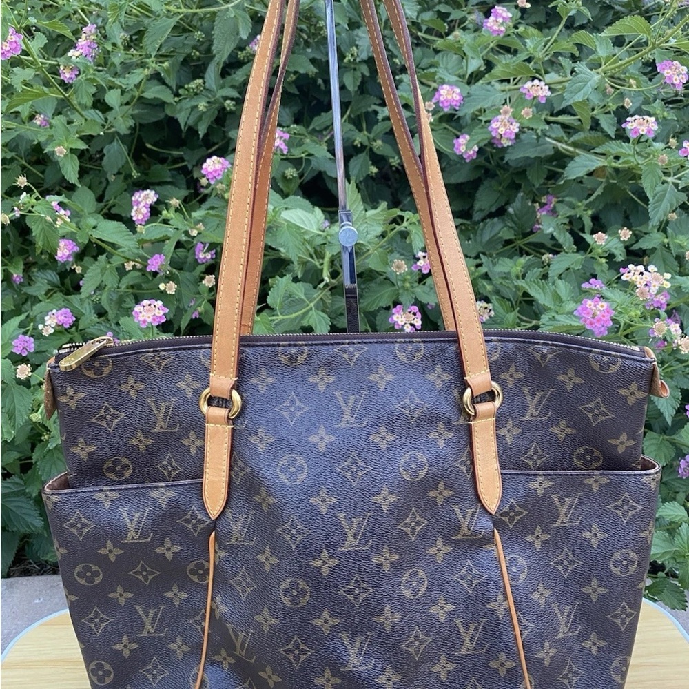 Louis Vuitton Brown Monogram Tote Bag